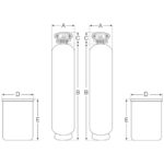 ΑΠΟΣΚΛΗΡΥΝΤΗΣ ΔΙΔΥΜΟΣ  TWIN AUTOTROL 298/764 MAGNUM 2x175L Autotrol Magnum 298/764 - Image 3