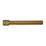 Faucet extension shank with nut
